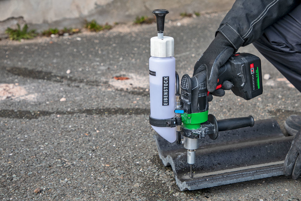 EIBENSTOCK Elektrowerkzeuge Akku-Diamant-Bohrmaschine END 40 A Produktbild img3 L