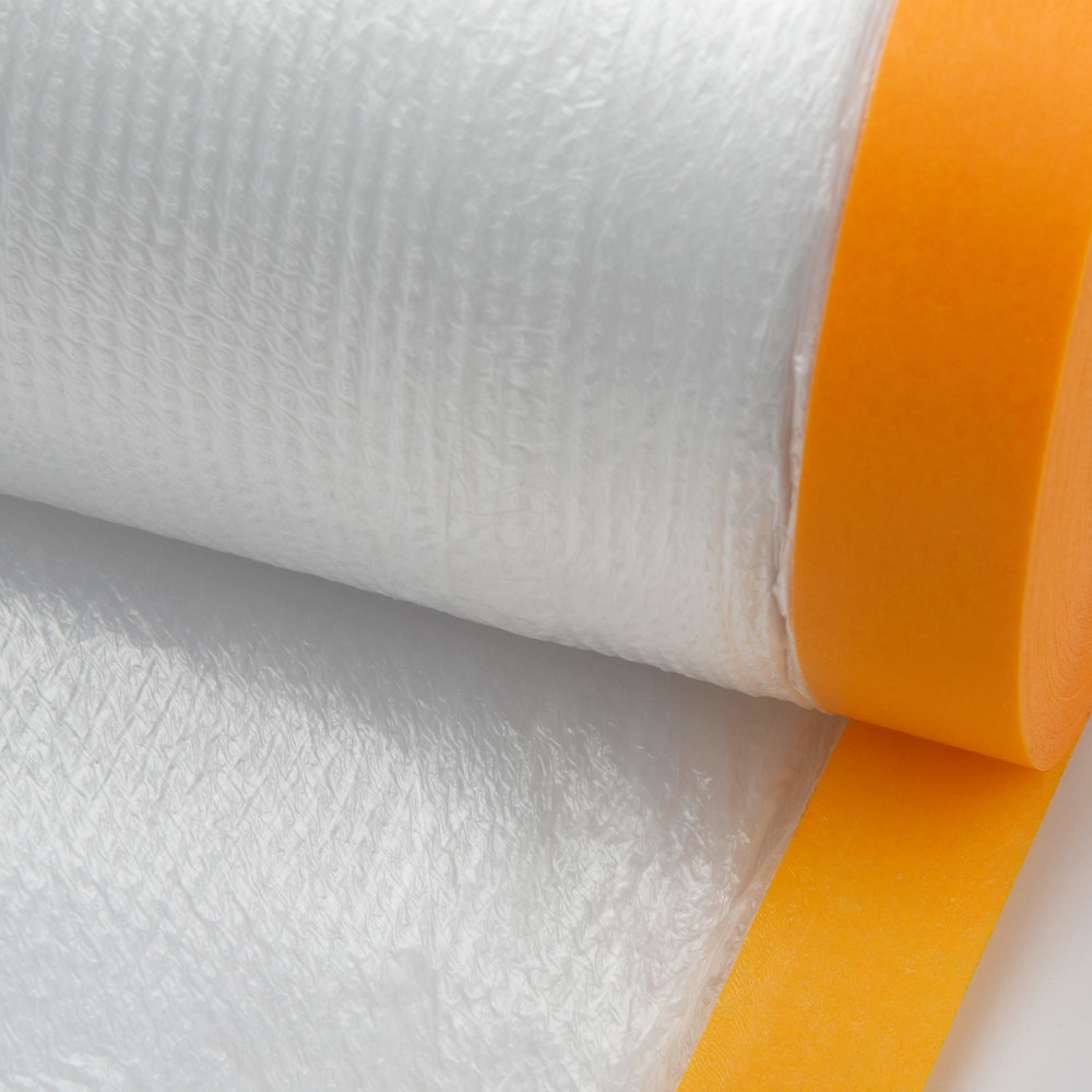 Flesta Abdeckfolie Masker Tape mit Klebeband 110cm x 25m Produktbild img8 L