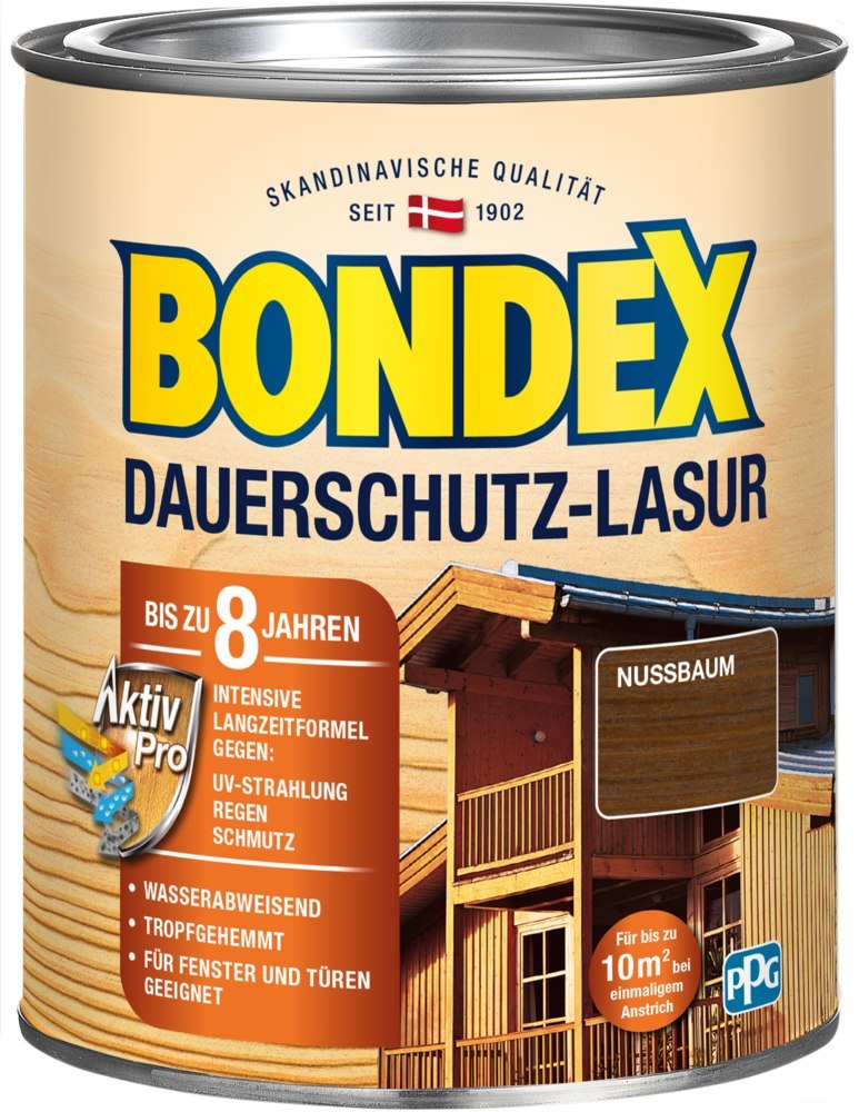 BONDEX Hoher Wetter- und UV-Schutz bis 8 Jahre. Produktbild img1 L