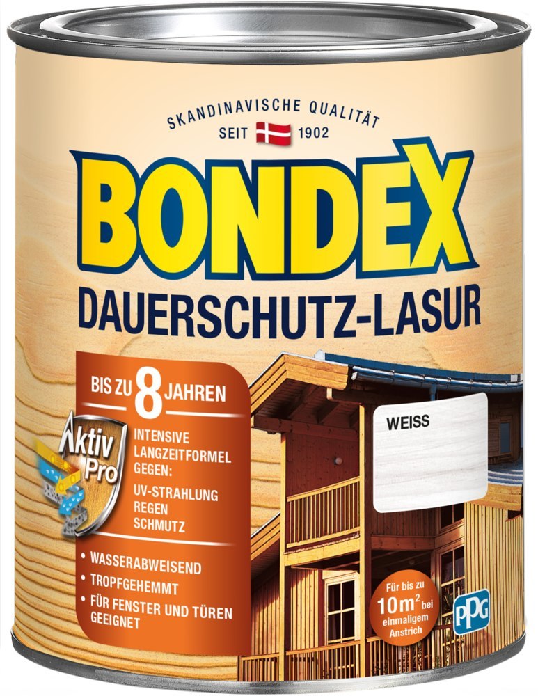 BONDEX Hoher Wetter- und UV-Schutz bis 8 Jahre. Produktbild img1 L