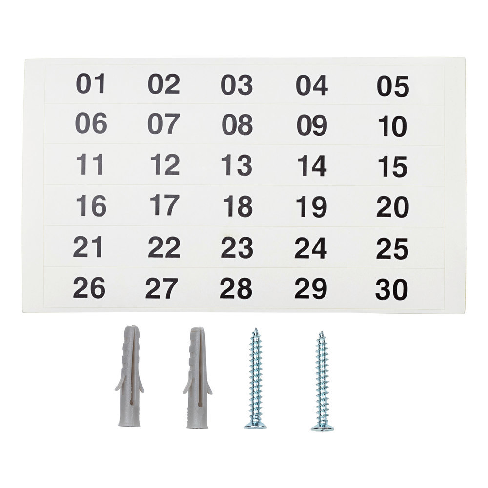 BURG WÄCHTER Schlüsselbox mit Zahlenschloss 35900, 20 Haken Produktbild img5 L