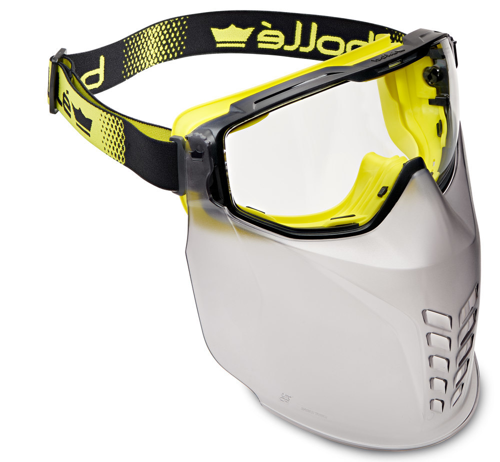 Bollé Safety Schwarz PC Visier für Universal Goggle Produktbild img3 L