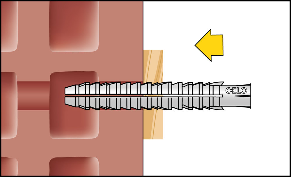 APOLO Langer Normaldübel FL 6-60 Produktbild img3 L