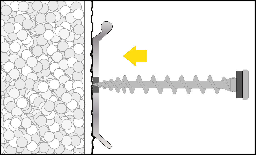 APOLO CELO Isolierplattenschraube IPS 80 Anthrazit Produktbild img2 L