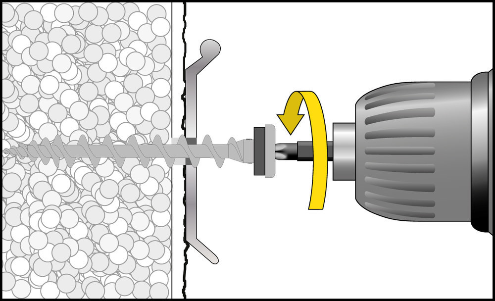 APOLO CELO Isolierplattenschraube IPS 80 Anthrazit Produktbild img3 L