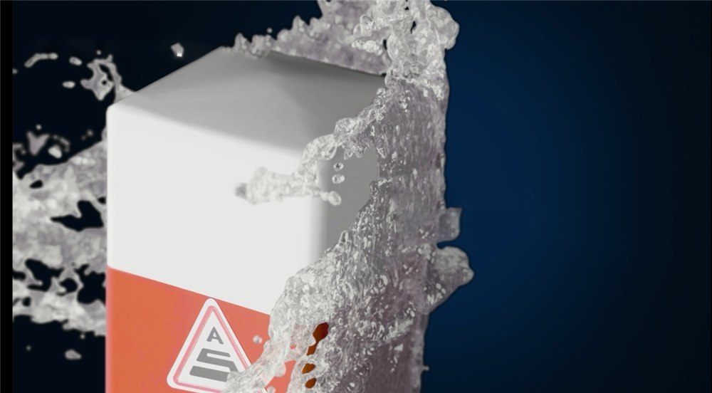 Schake Absperrpfosten herausnehmbar verzinkt rot/weiß 70x70mm Produktbild img2 L