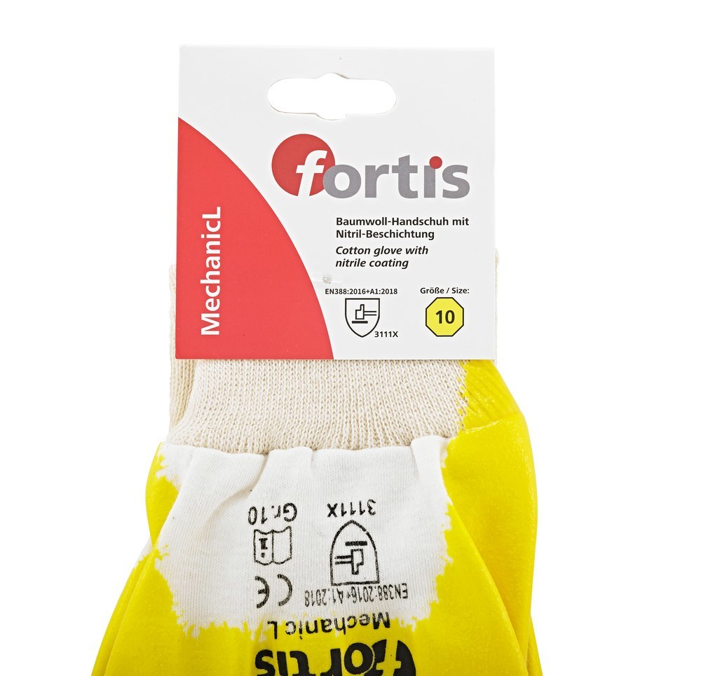 fortis Handschuh MechanicL Produktbild img2 L