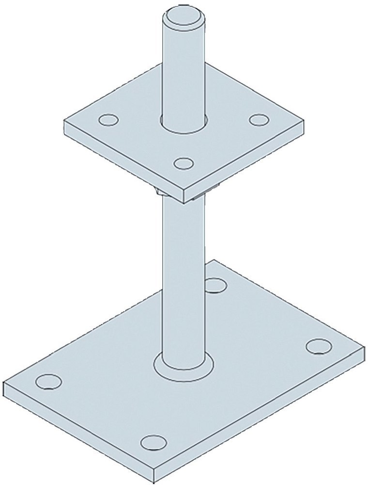 SIMPSON Strong-Tie SST Stützenfuß Typ PPB 80G-R, Stahl, feuerverz. gem. DIN EN 1461 Produktbild img1 L