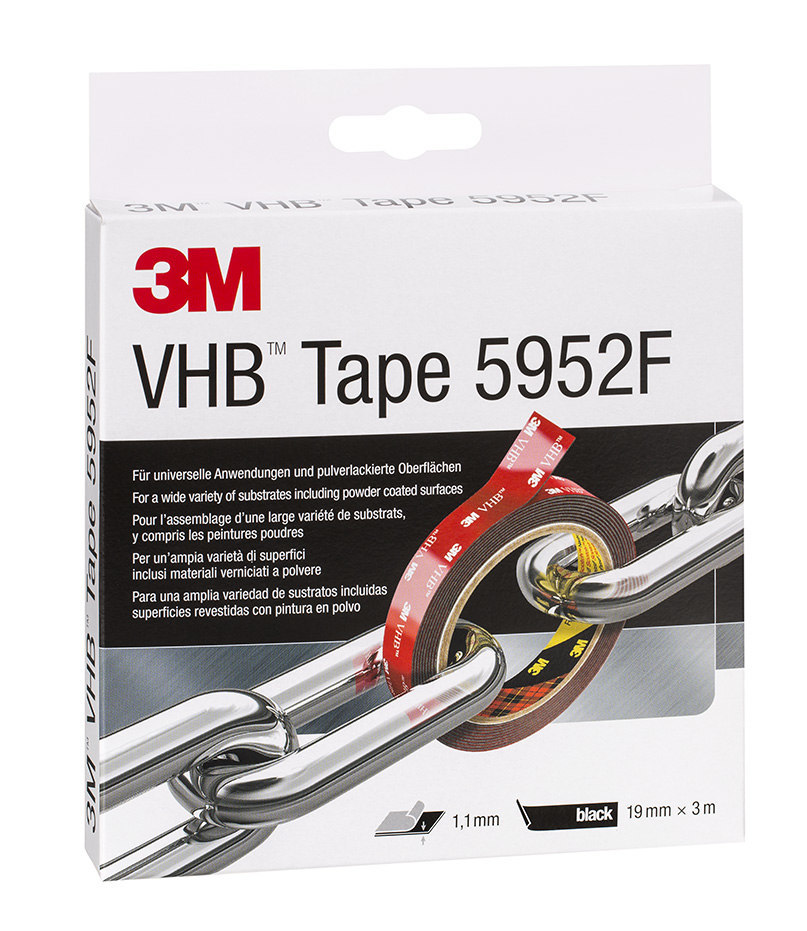 VHB 5952 F doppelseitiges Klebeband 19mm x 3m Produktbild img2 L