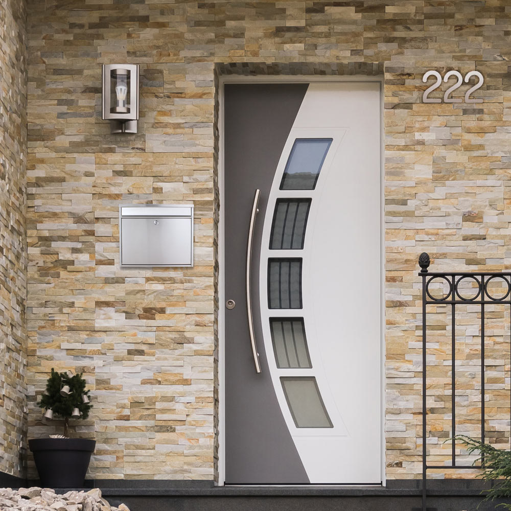 ROTTNER Edelstahl Briefkasten Hochhaus II Produktbild img6 L