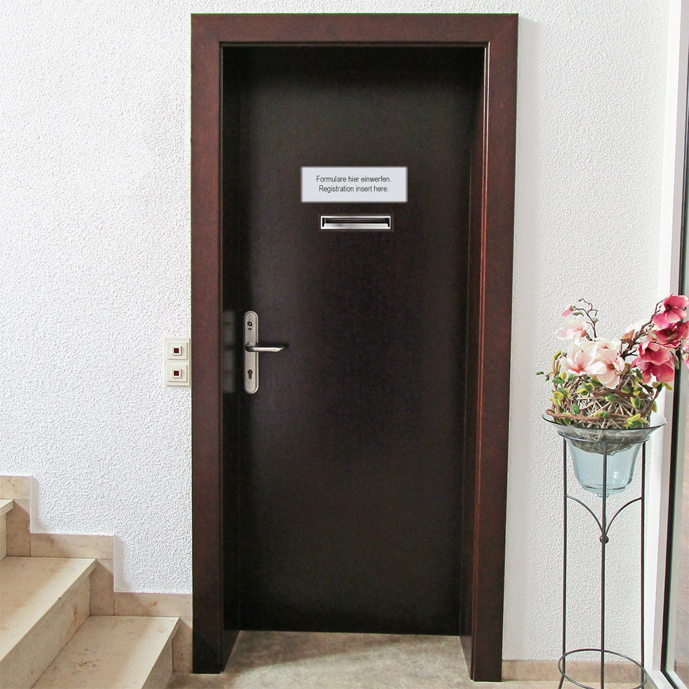 ROTTNER Edelstahl Briefkasten Como Produktbild img7 L