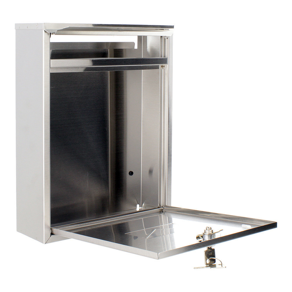 ROTTNER Edelstahl Briefkasten Como Produktbild img2 L