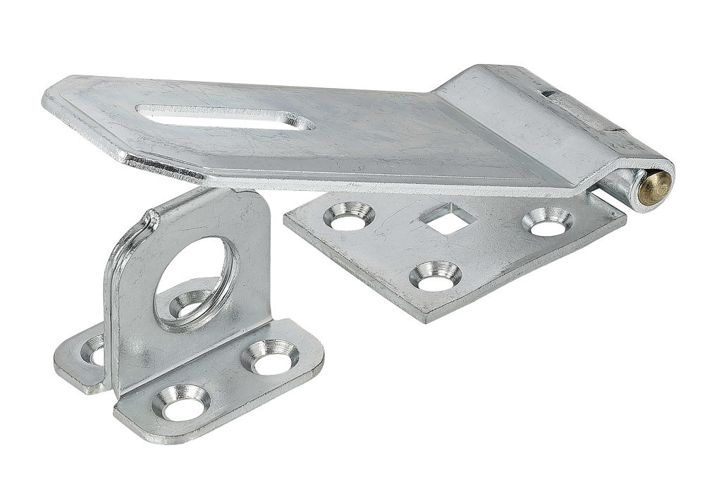 VORMANN Sicherheits-Überfalle Stahl verzinkt, 140/70 x 50mm, extra stark, Ösenplatte Produktbild img1 L