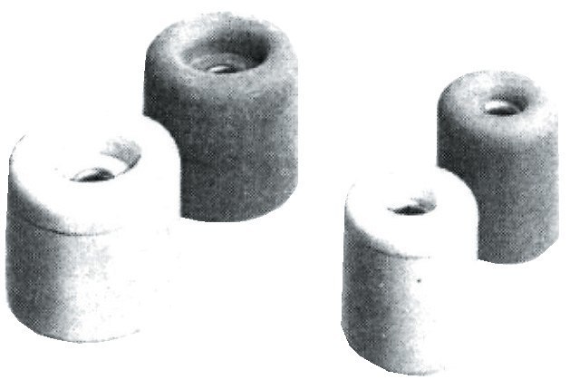 Polybond India Türpuffer Nr. 23 weiß 30 x 34mm Produktbild img1 L