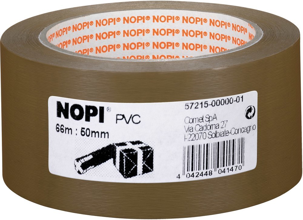 Nopi-Packband Nr.57215 66m:50mm braun Produktbild img1 L