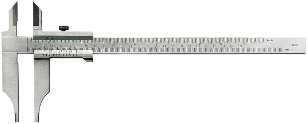 FORUM Werkstatt-Messschieber, mit Spitzen, ohne Feineinstellung Produktbild img1 L
