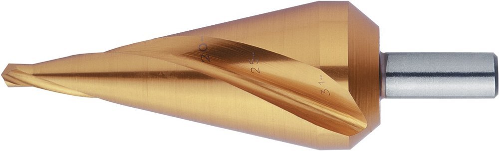 FORUM Blechschälbohrer, Spiralgenutet, TiN Produktbild img1 L
