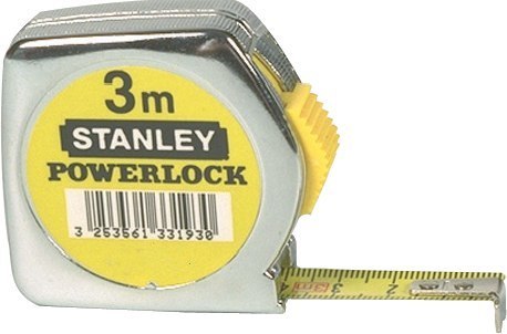POWERLOCK Taschenbandmaß Metallgehäuse 3m x 12,7mm Produktbild img1 L