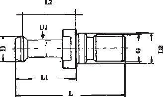 GSW Markgröningen Anzugsbolzen JISB6339 BT40 60° Produktbild img2 L