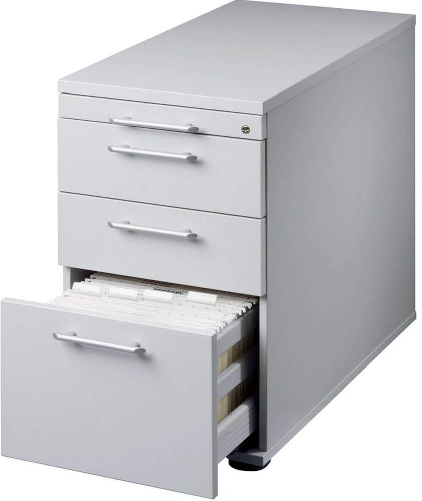 Hammerbacher Standcontainer 2 Schübe und Hängeregister Produktbild img1 L