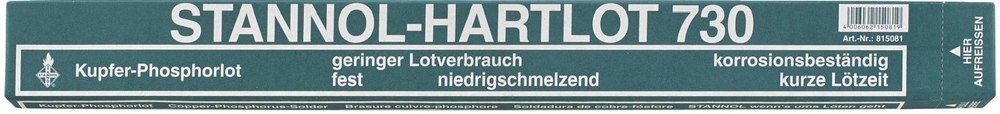 STANNOL Hartlot 730 V 2,0 x 500mm Produktbild img1 L
