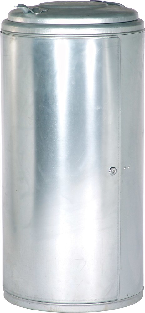 ROTTNER Abfallsammler 120 l verzinkt mit Tür Produktbild img1 L