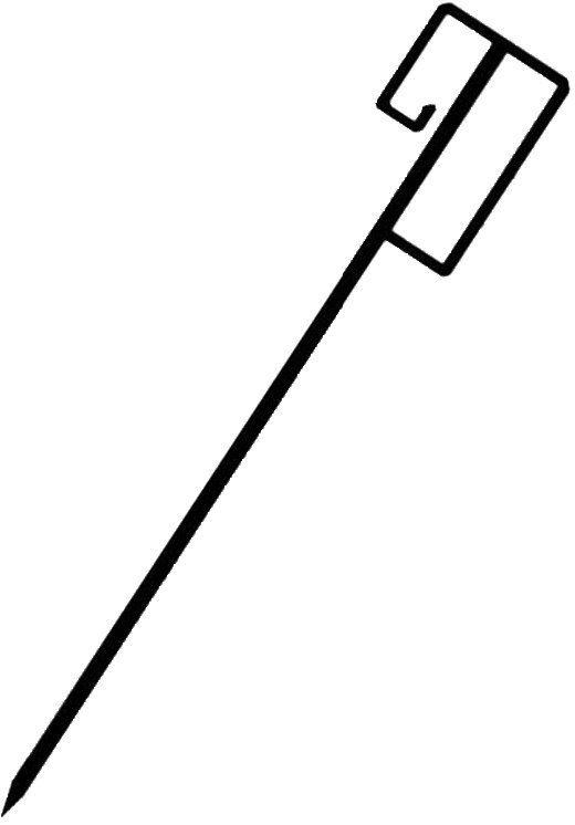 Schake Absperrhalter geschlossene Ausführung 1250 x 14mm Produktbild img1 L