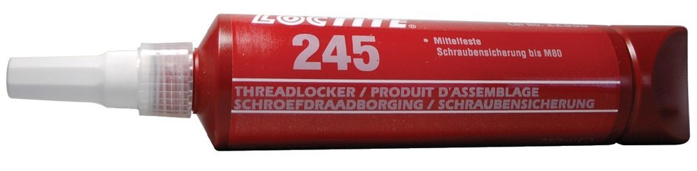 LOCTITE 245 Schraubensicherung anaerob, mittelfest, blau, 50ml Flasche Produktbild img1 L