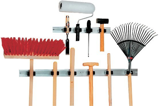 Prax VARIO Gerätehalter- Schiene mit 3 Haltern Produktbild img4 L