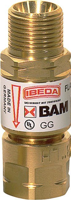 IBEDA GG Sicherheitseinrichtung Brenngas G3/8" LH Produktbild img1 L