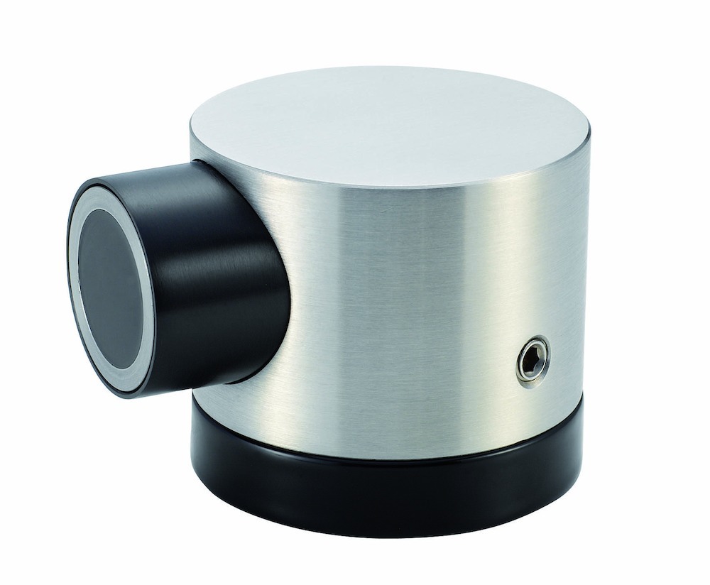 KWS HT-Magnetfeststeller, m.Feder., 1015, Edelst., z.Aufschr., edelstahl geschliffen Produktbild img1 L