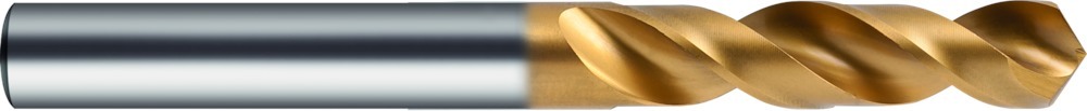 GÜHRING® Spiralbohrer&nbsp;HSCO / h8 / ~3xD / DIN 1897 / TiN Produktbild img1 L