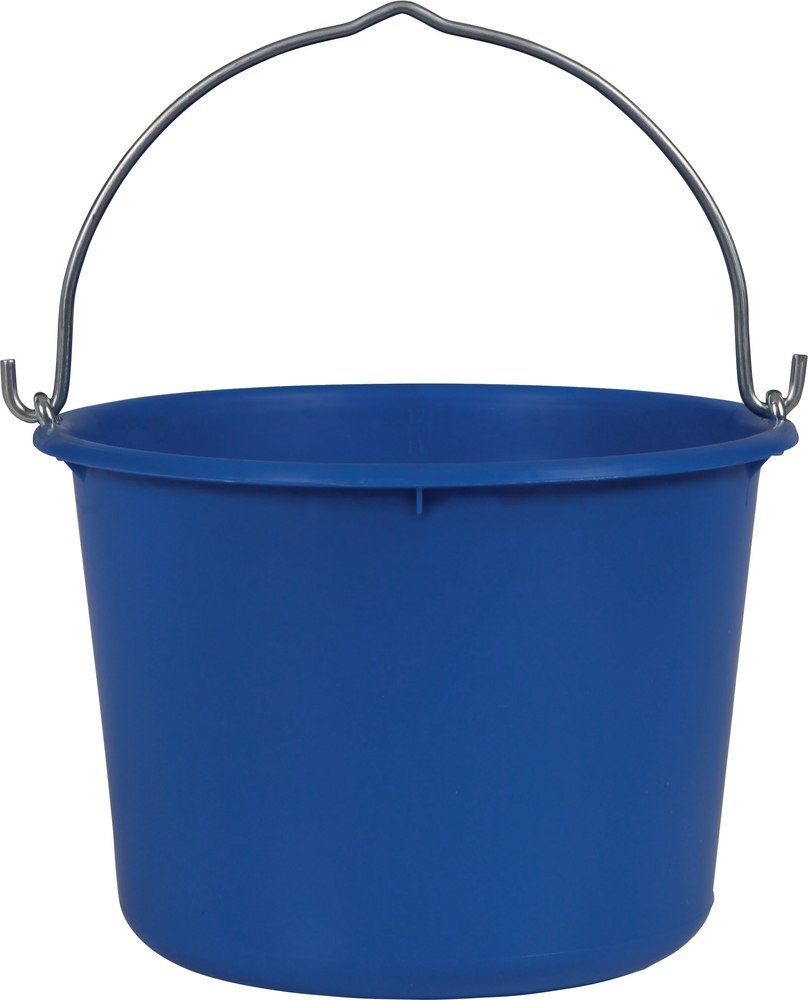 Kunststofftechnik S & W / JOPA Baueimer 12 L blau mit Metallösenbügel 6mm Produktbild img1 L