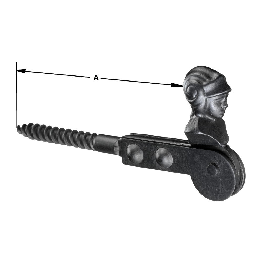 POLLMANN Fensterladen-Feststeller, ohne Anschlag, hell verzinkt, DIN Links-Rechts Produktbild img2 L