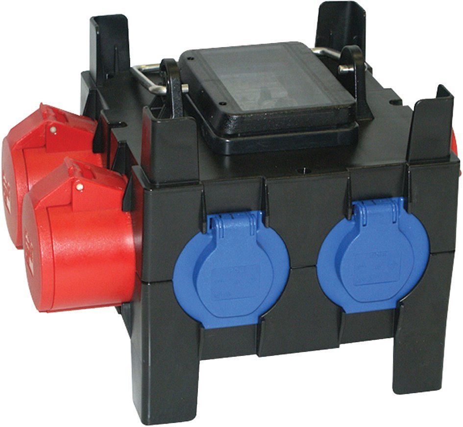 PCE Kunststoff-Steckdosenverteiler M-Imst 16/2-4 Produktbild img1 L