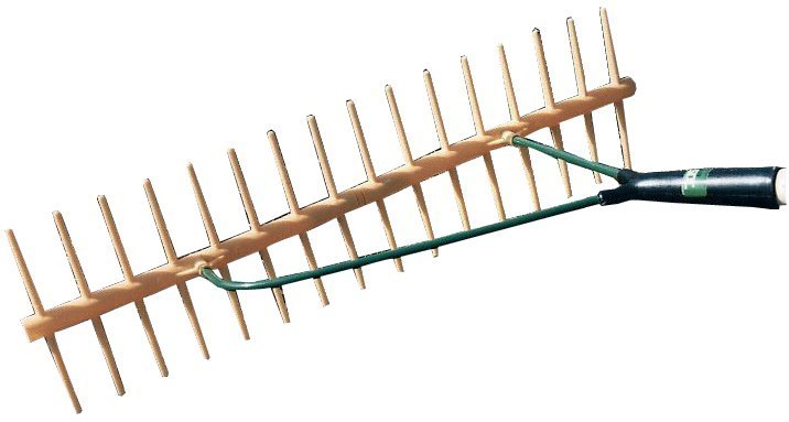 JOST Kunststoff-Heurechen doppelseitig 16 Zinken Produktbild img1 L