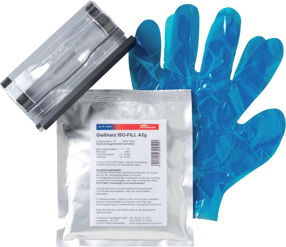 HEIDEMANN ISO FLEX Giessharz Set für NYY oder NYM-Kabel bis 5x 6mm² Produktbild img3 L