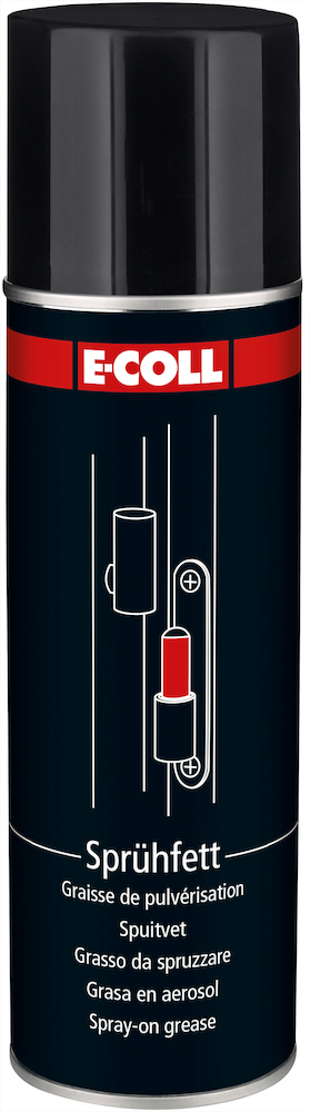 E-COLL Sprühfett weiß Universal silikonfrei, korrosionsschützend 300ml Dose Produktbild img1 L