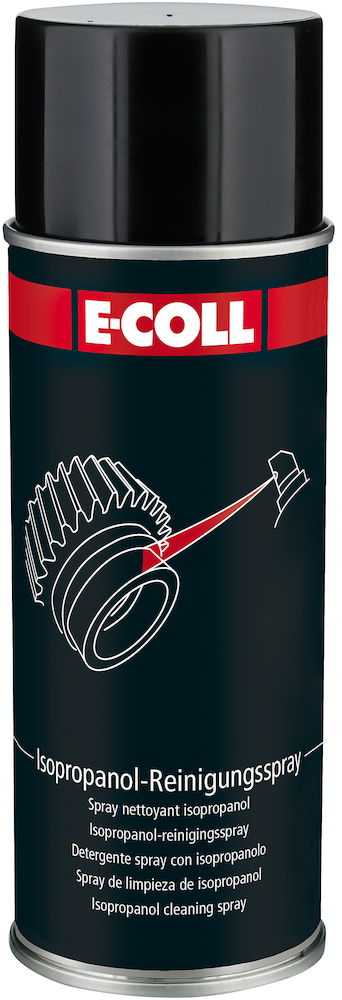 E-COLL Isopropanol-Reinigungsspray farblos, hochrein, 400ml Spraydose Produktbild img1 L