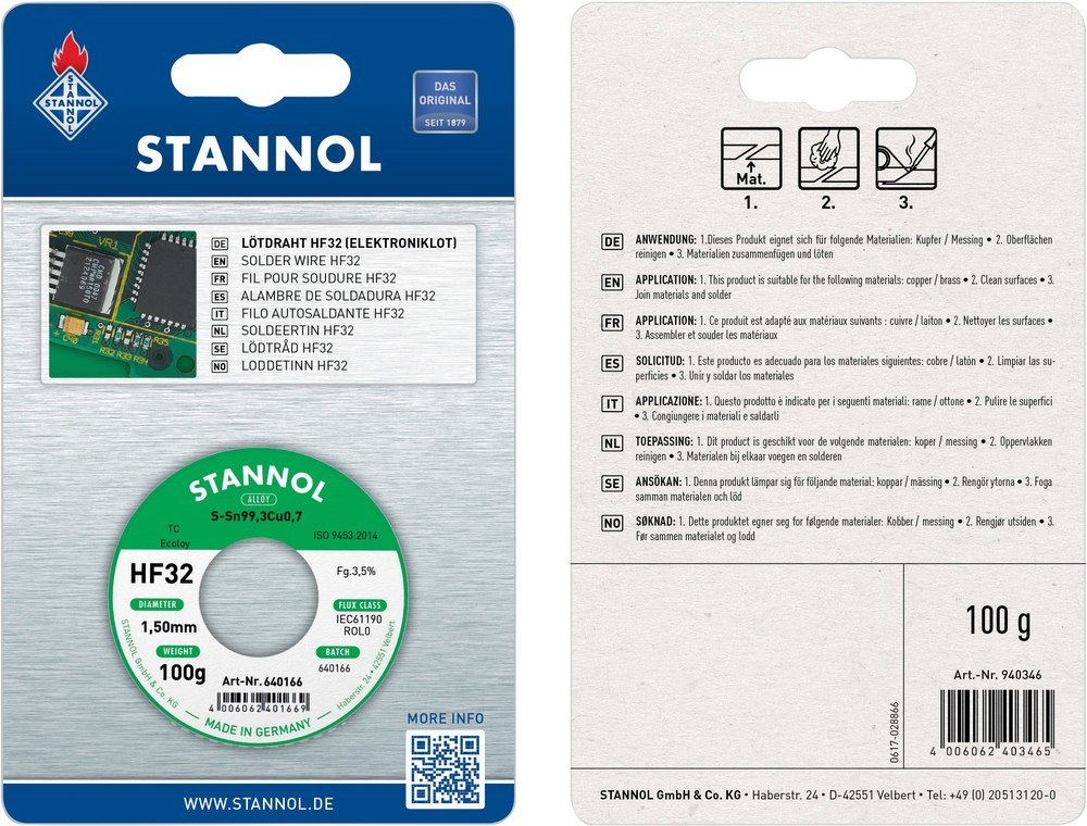 STANNOL Elektroniklot  SB Produktbild img1 L