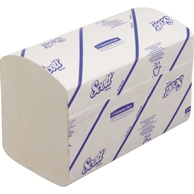 KIMBERLY-CLARK PROFESSIONAL Scott Papierhandtuch XTRA 6677 1lagig 21x20cm weiß 4.800 Bl./Pack. Produktbild img1 L