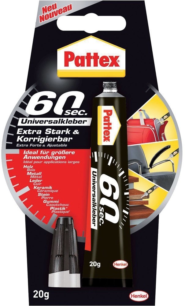 Pattex 60 sec Universalkleber Produktbild img1 L