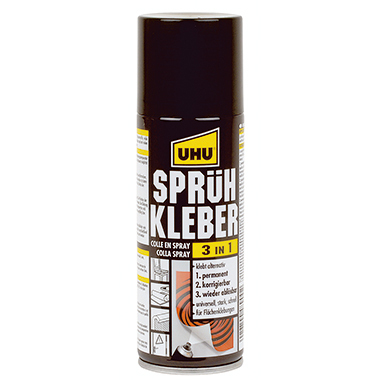 UHU Sprühkleber 3 in 1 200ml Dose Produktbild img1 L