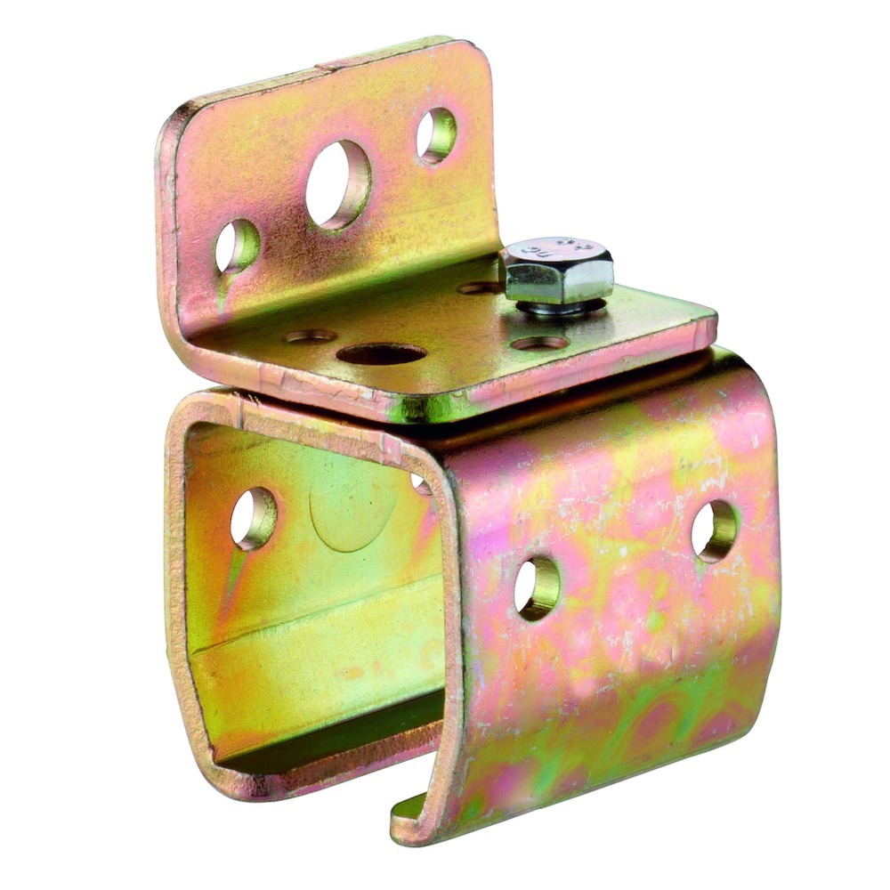 HELM Schiebetor-Wandbefestigungsmuffe,301,Stahl,50x76x55mm,S4mm Produktbild img1 L