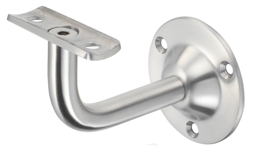 KWS 4524 Handlaufstütze gewölbte Auflage, zum Anschrauben Produktbild img1 L