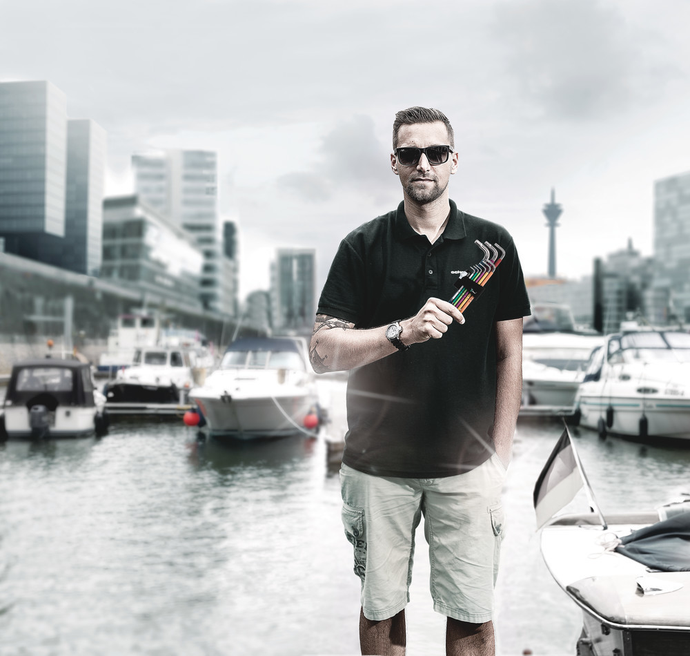 Wera 3950/9 Hex-Plus Multicolour Stainless 1 Winkelschlüsselsatz, Edelstahl, 9-teilig Produktbild img10 L