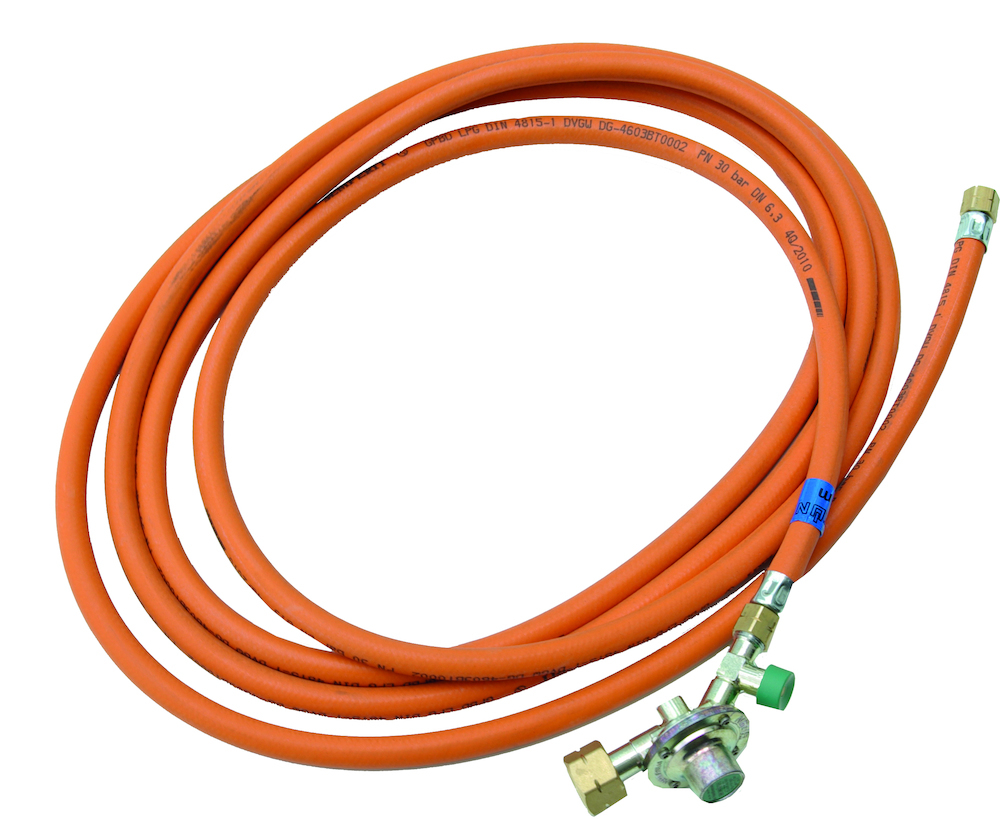 Grün Spezialmaschinenfabrik Hochdruckschlauch 5m mit Regler + SBS Produktbild img1 L