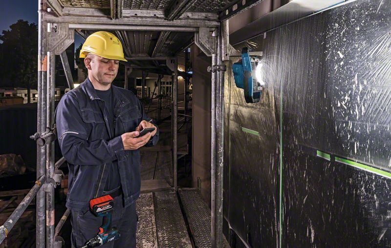 BOSCH Akku Lampe GLI 18V-2200 C, solo (0601446501) Produktbild img6 L