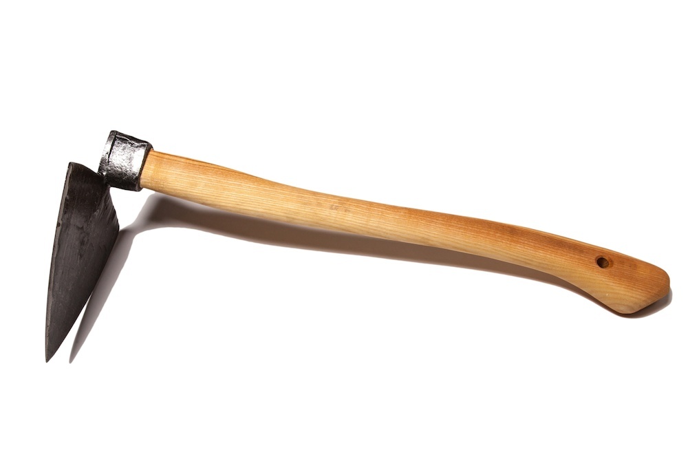 Krumpholz Werkzeugfrabrik seit 1799 Handhacke Herzform m. Eschen-Kuhfuß-Stiel Produktbild img1 L