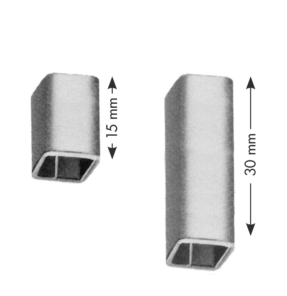 Bever & Klophaus Ausgleichshülse, für Vierkantstift, 731, 9/8mm, Stahl verzinkt Produktbild img1 L